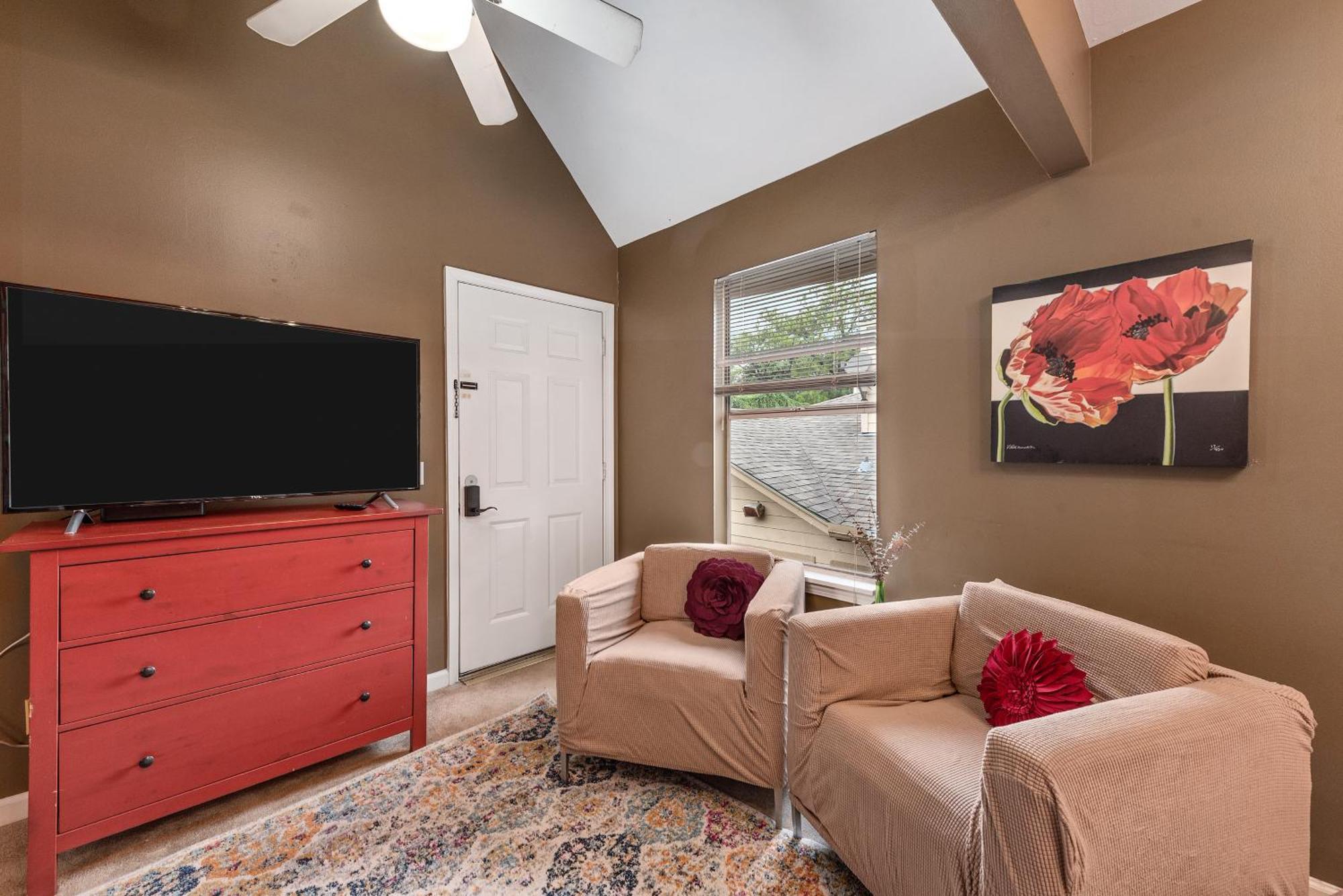 Boho-Inspired Haven With Free Park Houston Exterior foto