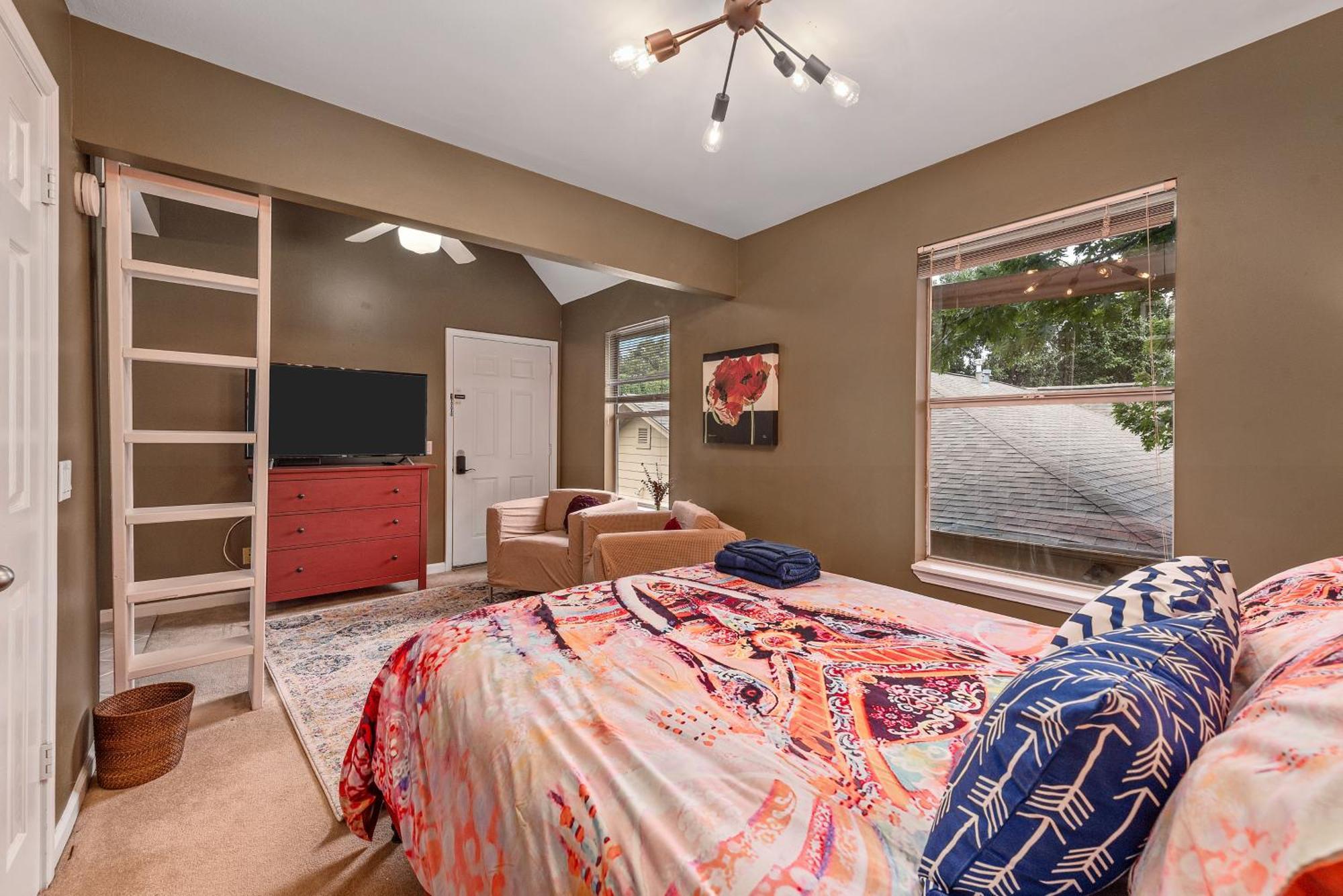Boho-Inspired Haven With Free Park Houston Exterior foto