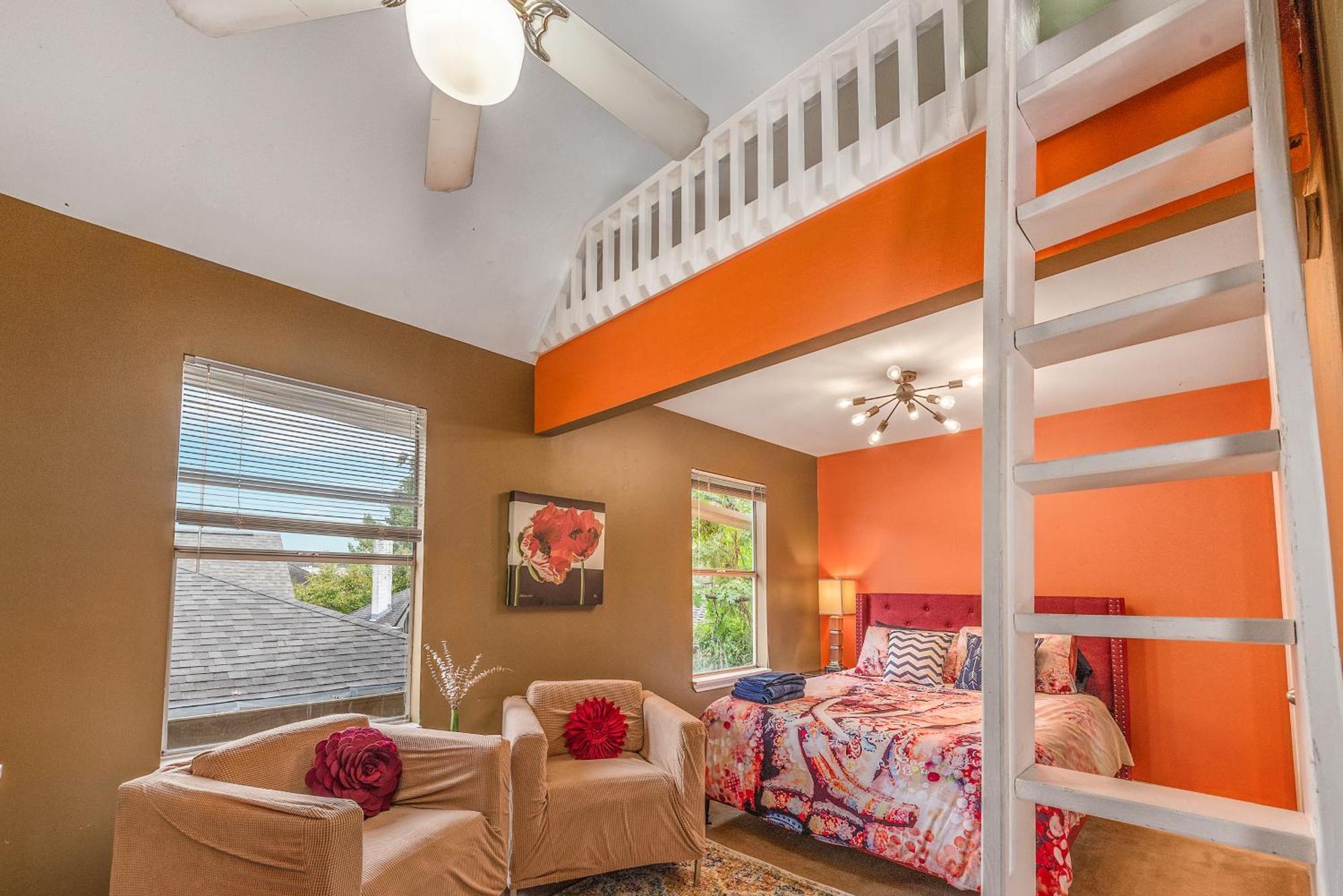 Boho-Inspired Haven With Free Park Houston Exterior foto
